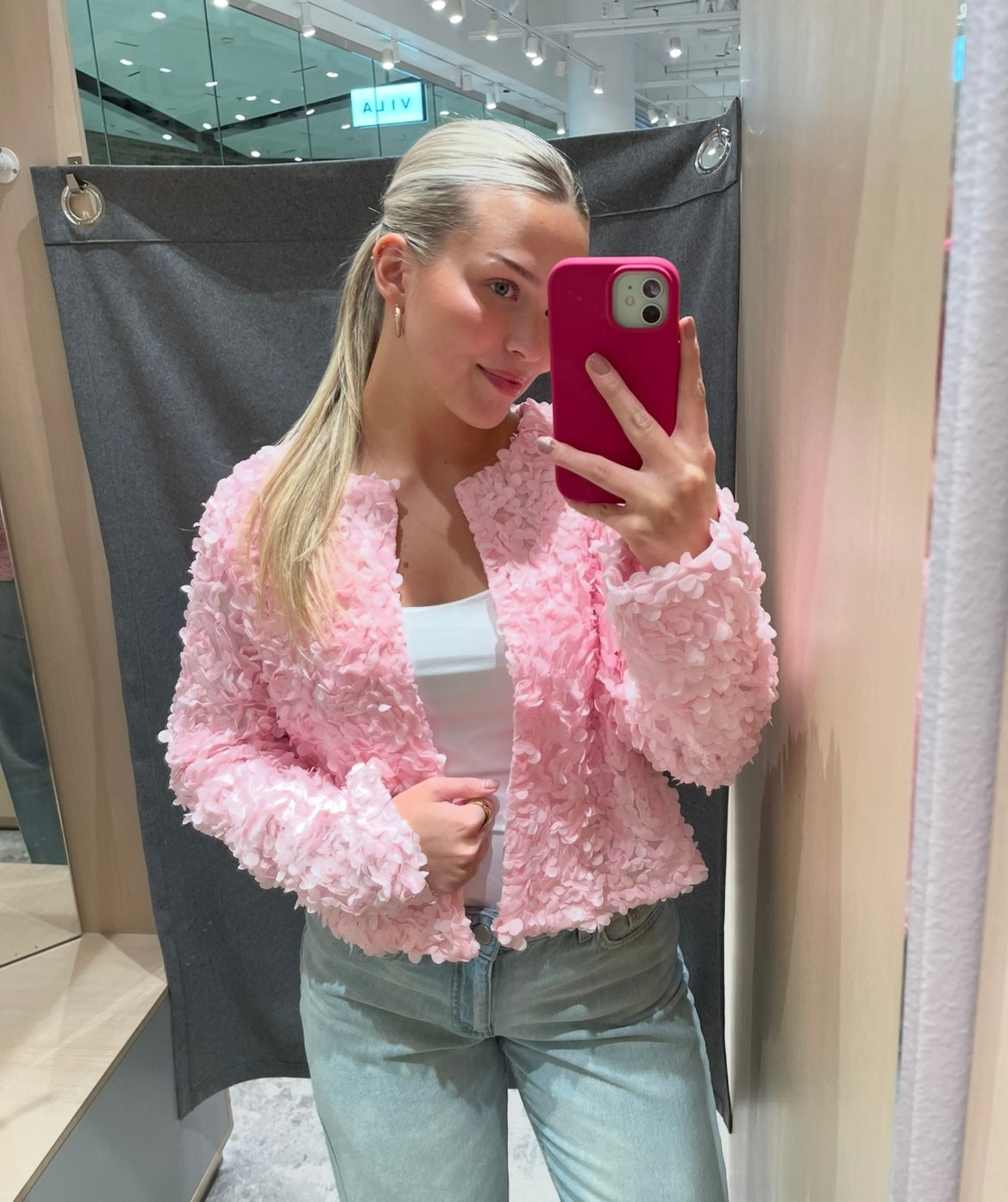 VIROSIE Cardigan - Cherry Blossom